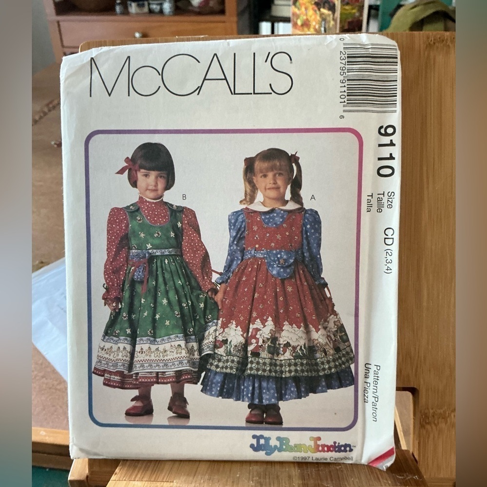Vintage McCallPattern!  9110 Clothes Never Cut! Brand New!